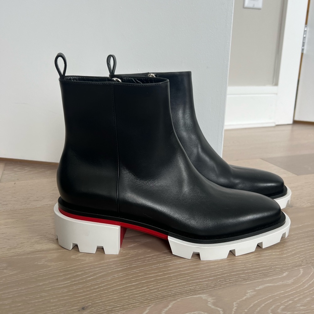 Louboutin Calfskin Maxiboots